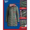 imageReebok Womens Winter Jacket  Long Length Quilted Puffer Parka  Heavyweight Outerwear Coat for Women SXLSage Green