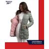 imageReebok Womens Winter Jacket  Long Length Quilted Puffer Parka  Heavyweight Outerwear Coat for Women SXLSage Green