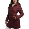 imageReebok Womens Winter Jacket  Long Length Quilted Puffer Parka  Heavyweight Outerwear Coat for Women SXLMaroon