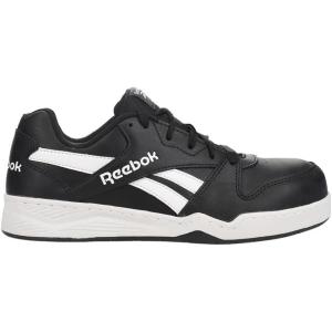 imageReebok Mens Bb4500 Safety Toe High Top Work SneakerBlackWhite