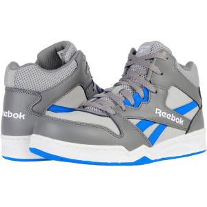 imageReebok Mens Bb4500 Safety Toe High Top Work SneakerGreyCobalt Blue