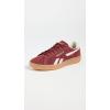imageReebok UnisexAdult Club C Grounds UK SneakerRich MaroonMoonstoneReebok Brass