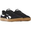 imageReebok UnisexAdult Smash Edge SneakerBlackWhiteGum