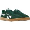 imageReebok UnisexAdult Smash Edge SneakerDark GreenWhiteGum