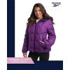 imageReebok Womens Winter Jacket  Heavyweight Quilted Puffer Parka Coat  Sherpa Lined Ski Jacket for Women SXLPurple