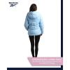 imageReebok Womens Winter Jacket  Heavyweight Quilted Puffer Parka Coat  Sherpa Lined Ski Jacket for Women SXLSoft Blue