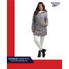 imageReebok Womens Winter Jacket  Long Length Quilted Puffer Parka  Heavyweight Outerwear Coat for Women SXLMed Grey