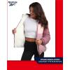 imageReebok Womens Winter Jacket  Reversible Quilted Puffer Coat with Sherpa Fleece Lining  Reversible Jacket for Women SXLDark Dusty Rose