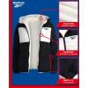 imageReebok Womens Winter Jacket  Reversible Quilted Puffer Coat with Sherpa Fleece Lining  Reversible Jacket for Women SXLJet Black