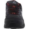 imageReebok Work Mens RB1061 Beamer Safety Toe Seamless Athletic Work Shoe Black ampamp Red TrimBlack