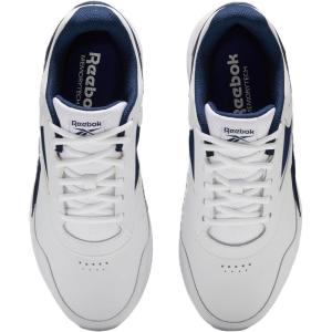 imageReebok Mens Walk Ultra 7 DMX Max 4e Cross TrainerWhiteCollegiate NavyCollegiate Royal