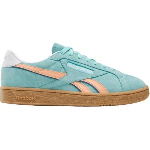 imageReebok UnisexAdult Club C Grounds UK SneakerAi AquaSunkissed OrangeGum