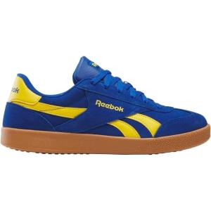 imageReebok UnisexAdult Smash Edge SneakerOptimum BlueGolden HazeGum