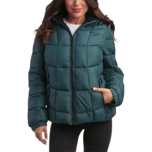 imageReebok Womens Winter Jacket  Heavyweight Quilted Puffer Parka Coat  Sherpa Lined Ski Jacket for Women SXLThyme