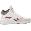 imageReebok Mens Royal Bb4500 Hi2 SneakersWhiteClassic MaroonPure Grey