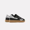imageReebok UnisexAdult Smash Edge Suede SneakerBlackWhiteGum