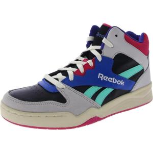 imageReebok Mens Royal Bb4500 Hi2 SneakersBlackPure GreyVector Blue
