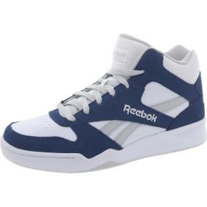 imageReebok Mens Royal Bb4500 Hi2 SneakersPale BlueVector RedCore Black