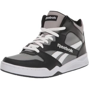 imageReebok Mens Royal Bb4500 Hi2 SneakersPure GreyBlackWhite
