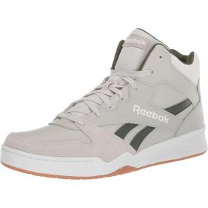 imageReebok Mens Royal Bb4500 Hi2 SneakersSteely FogVarsity GreenWhite