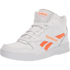 imageReebok Mens Royal Bb4500 Hi2 SneakersWhiteSmash OrangePure Grey