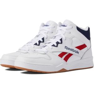 imageReebok Mens Royal Bb4500 Hi2 SneakersWhiteVector RedVector Navy