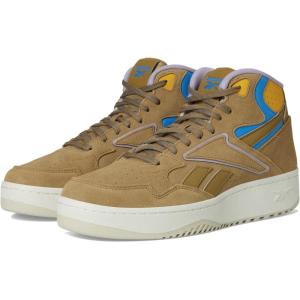 imageReebok UnisexAdult ATR Chill SneakerKhaki BrownFierce GoldKinetic Blue