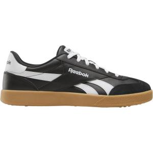 imageReebok UnisexAdult Smash Edge Suede SneakerBlackWhiteGum