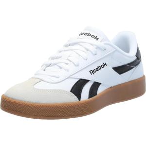 imageReebok UnisexAdult Smash Edge Suede SneakerWhiteBlackGum