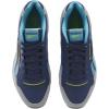 imageReebok Unisexs Glide SneakerUniform BlueBold CyanAcid Yellow