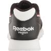 imageReebok Unisexs Glide SneakerVeganBlackWhiteVector Red