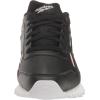 imageReebok Unisexs Glide SneakerVeganBlackWhiteVector Red