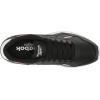 imageReebok Unisexs Glide SneakerVeganBlackWhiteVector Red