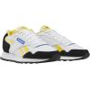 imageReebok Unisexs Glide SneakerWhiteClassic YellowVector Red