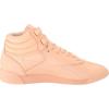 imageReebok Womens Freestyle Hi High Top SneakerAura OrangeAlabasterAlabaster