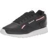 imageReebok Unisexs Glide SneakerVeganBlackWhiteVector Red