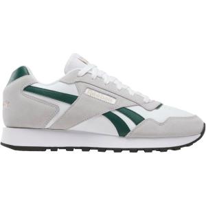 imageReebok Unisexs Glide SneakerWhiteCollegiate GreenGrey 1