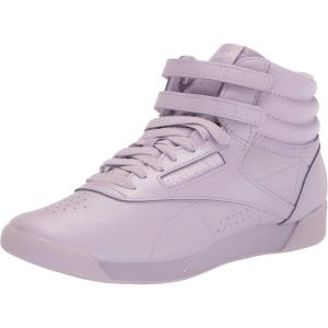 imageReebok Womens Freestyle Hi High Top SneakerPurple OasisWhite