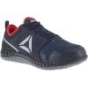 imageReebok Mens Rb4250 Zprint Safety Steel Toe Athletic Work Shoe Navy Red and GreyCobalt Blue