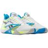 imageReebok UnisexAdult Nano Court SneakerWhiteDigital LimeAqua