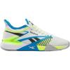 imageReebok UnisexAdult Nano Court SneakerWhiteDigital LimeAqua