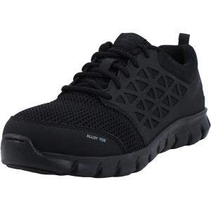 imageReebok Mens Rb4041 Sublite Cushion Safety Toe Athletic Work Shoe BlackBlackBlackBlack