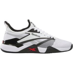 imageReebok UnisexAdult Nano Court SneakerBlackWhiteEnergy Red