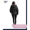 imageReebok Womens Winter Jacket  Heavyweight Quilted Puffer Parka Coat  Sherpa Lined Ski Jacket for Women SXLJet Black