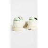 imageReebok Womens Club C 85ChalkGlen GreenPaperwhiteExcellent Red