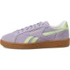 imageReebok Womens Club C Grounds UK SneakerDusk PurpleAstro LimeGum