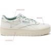 imageReebok Womens Court Advance Surge SneakerChalkVintage ChalkHybrid Green