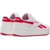 imageReebok Womens Court Advance Surge SneakerWhiteRedWhite