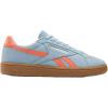 imageReebok Womens Club C Grounds UK SneakerSoft BlueSupercharged CoralGum