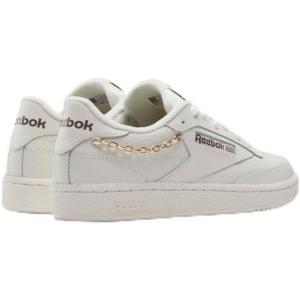 imageReebok Womens Club C 85ChalkMahoganyGold Metallic